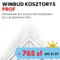 Program do kosztorysowania WINBUD Kosztorys Prof