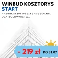 Program od kosztorysowania WINBUD Kosztorys Start