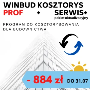 Pakiet WINBUD Kosztorys PROF + Serwis Plus