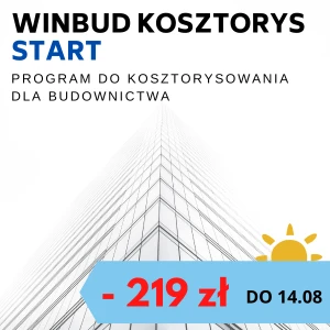 Program kosztorysowy WINBUD Kosztorys Start