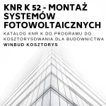 KNR K-52 Montaż systemów fotowoltaicznych