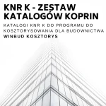 Zestaw katalogów z serii KNR K – KOPRIN