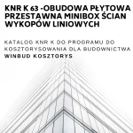 KNR K-63 Obudowa płytowa przestawna MINIBOX ścian wykopów liniowych