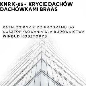 KNR K-05 Krycie dachów dachówkami BRAAS