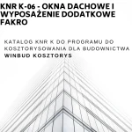 KNR K-06 Okna dachowe i wyposażenie dodatkowe FAKRO