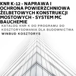 KNR K-12 Naprawa i ochrona powierzchniowa żelbetowych konstrukcji mostowych - system MC Bauchemie 