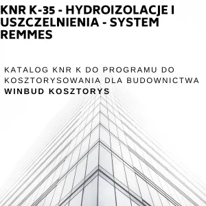 KNR K-35 Hydroizolacje i uszczelnienia - system Remmers