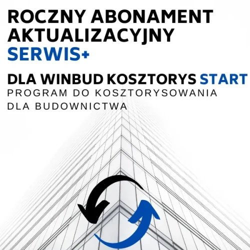 Roczny abonament aktualizacyjny SERWIS+ Start