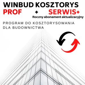 Pakiet WINBUD Kosztorys PROF + SERWIS+
