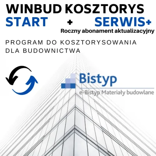 Program do kosztorysowania WINBUD Kosztorys Start +cennik RMS SERWIS+