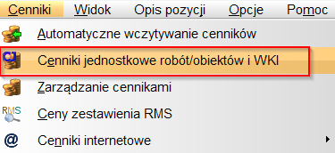 Wczytanie WKI