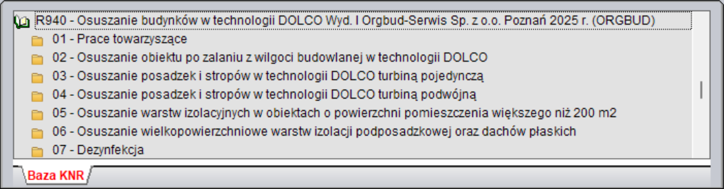 KNR 9-40 Orgbud 